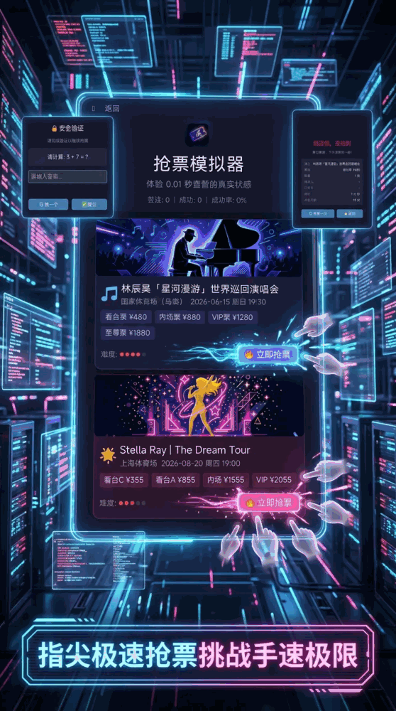抢票模拟器