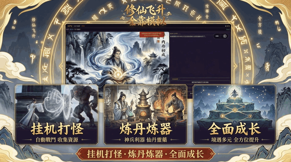 修仙飞升全靠模拟_截图2