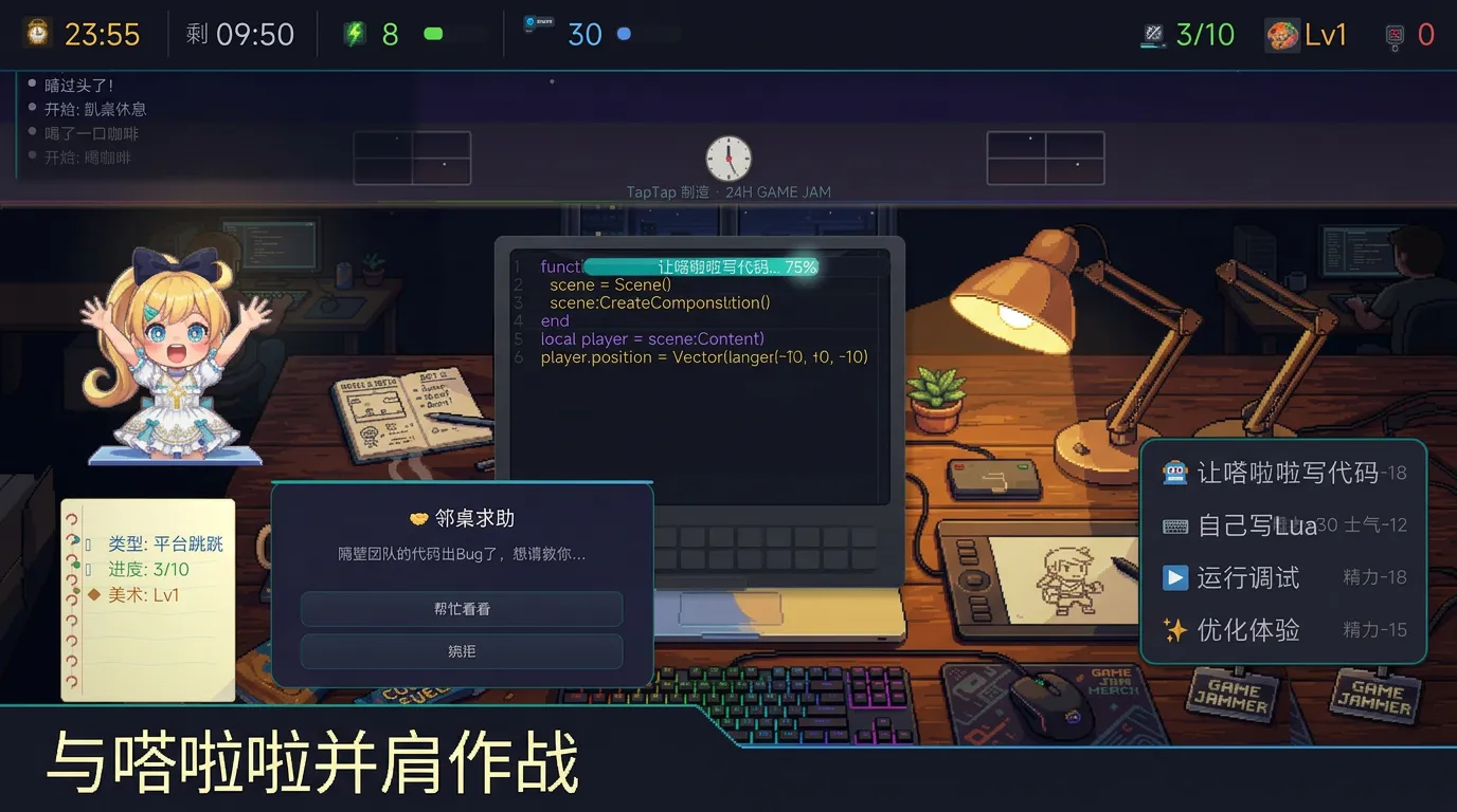 嗒啦啦的gamejam