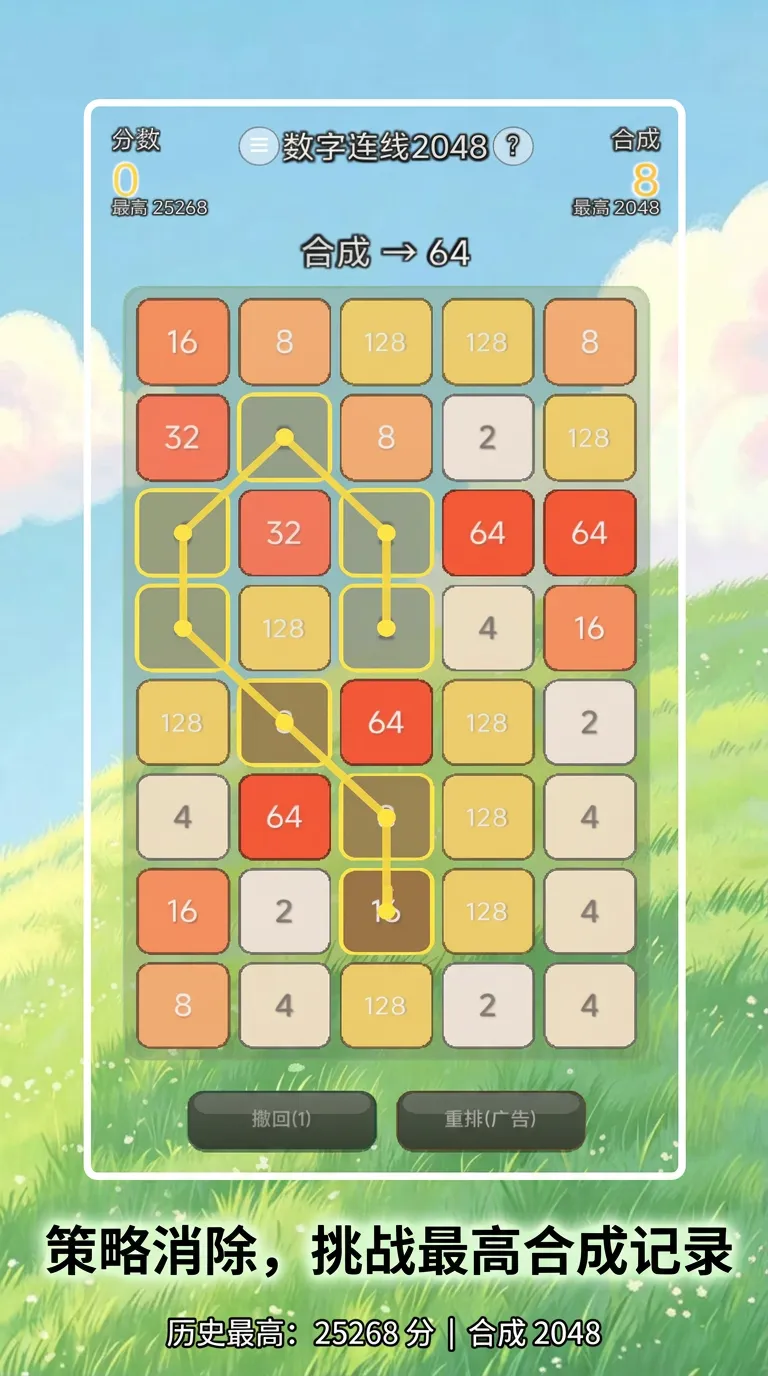 数字连线2048
