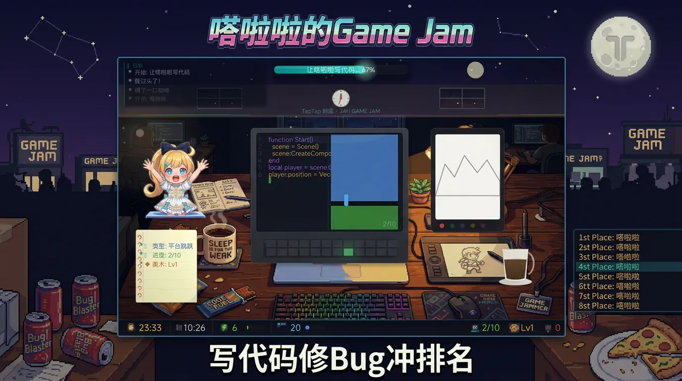 嗒啦啦的gamejam