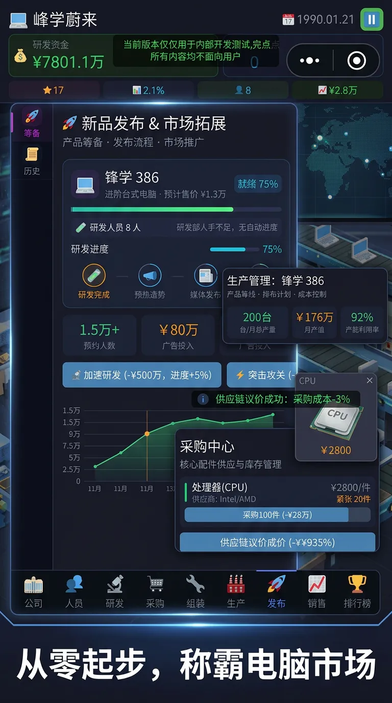 电脑制造模拟器