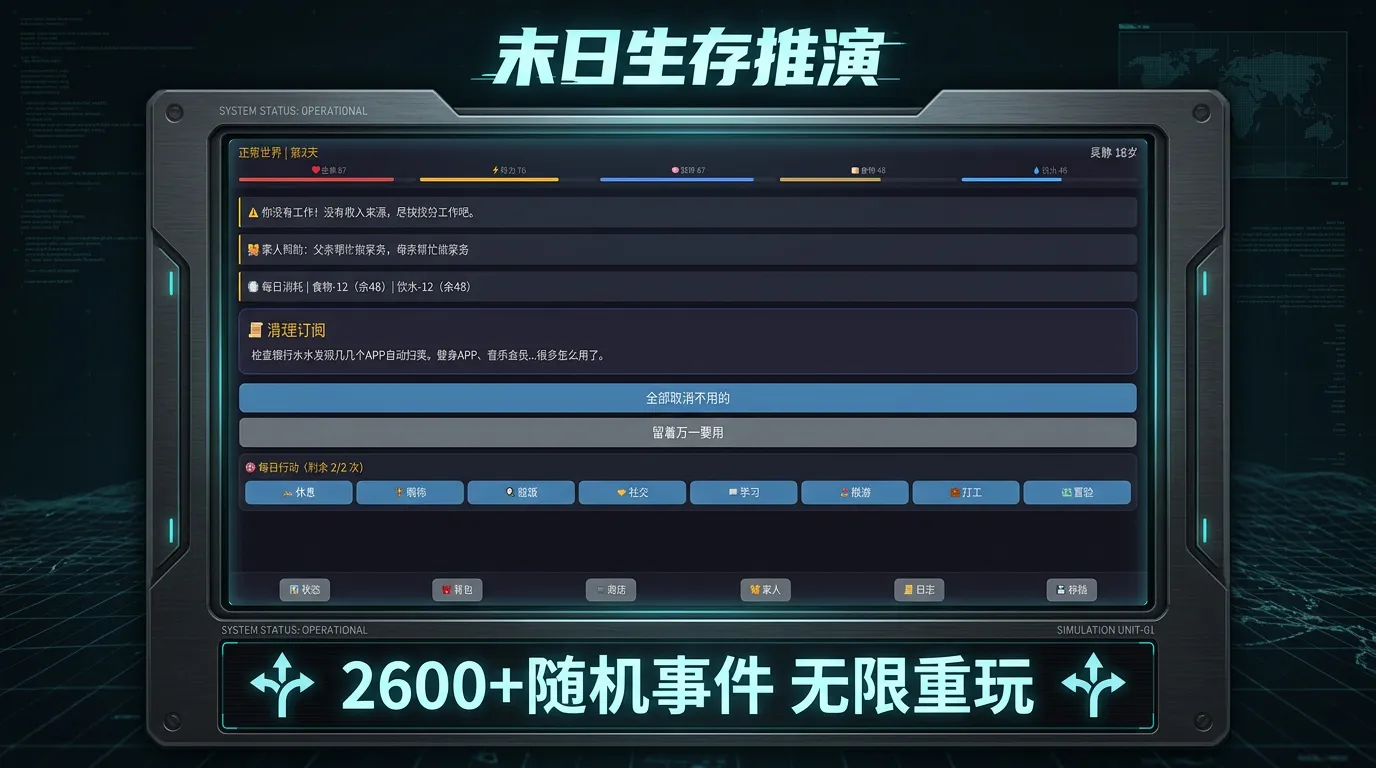 末日生存推演