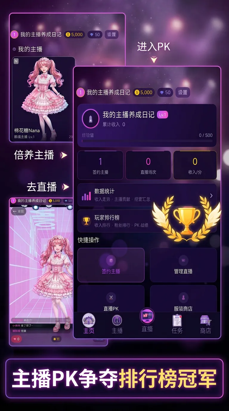 我的主播养成日记