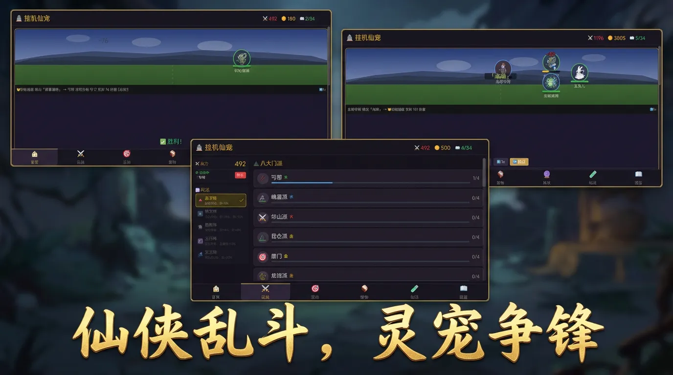 挂机仙宠_截图1