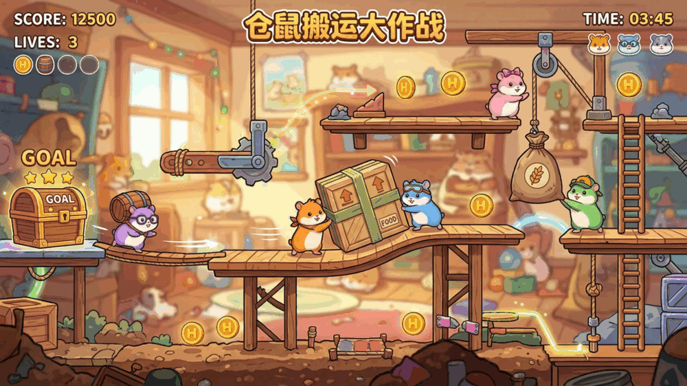 仓鼠搬运大作战