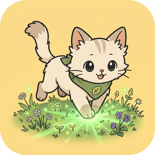 猫爪点绿