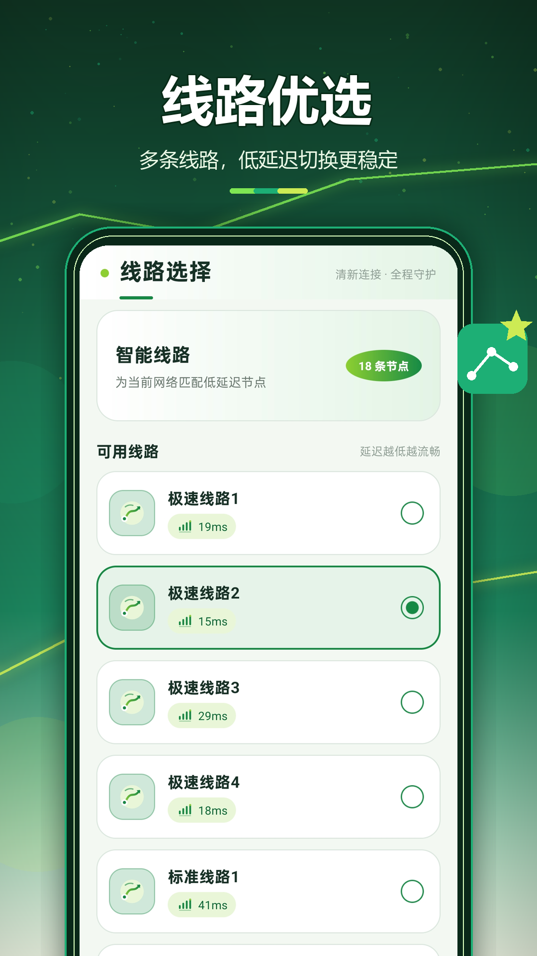 绿茶加速_截图3